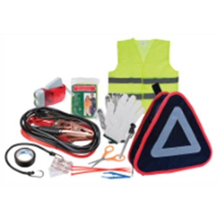 PERFORMANCE TOOL 11 Pc. Roadside Emergency Kit W1557